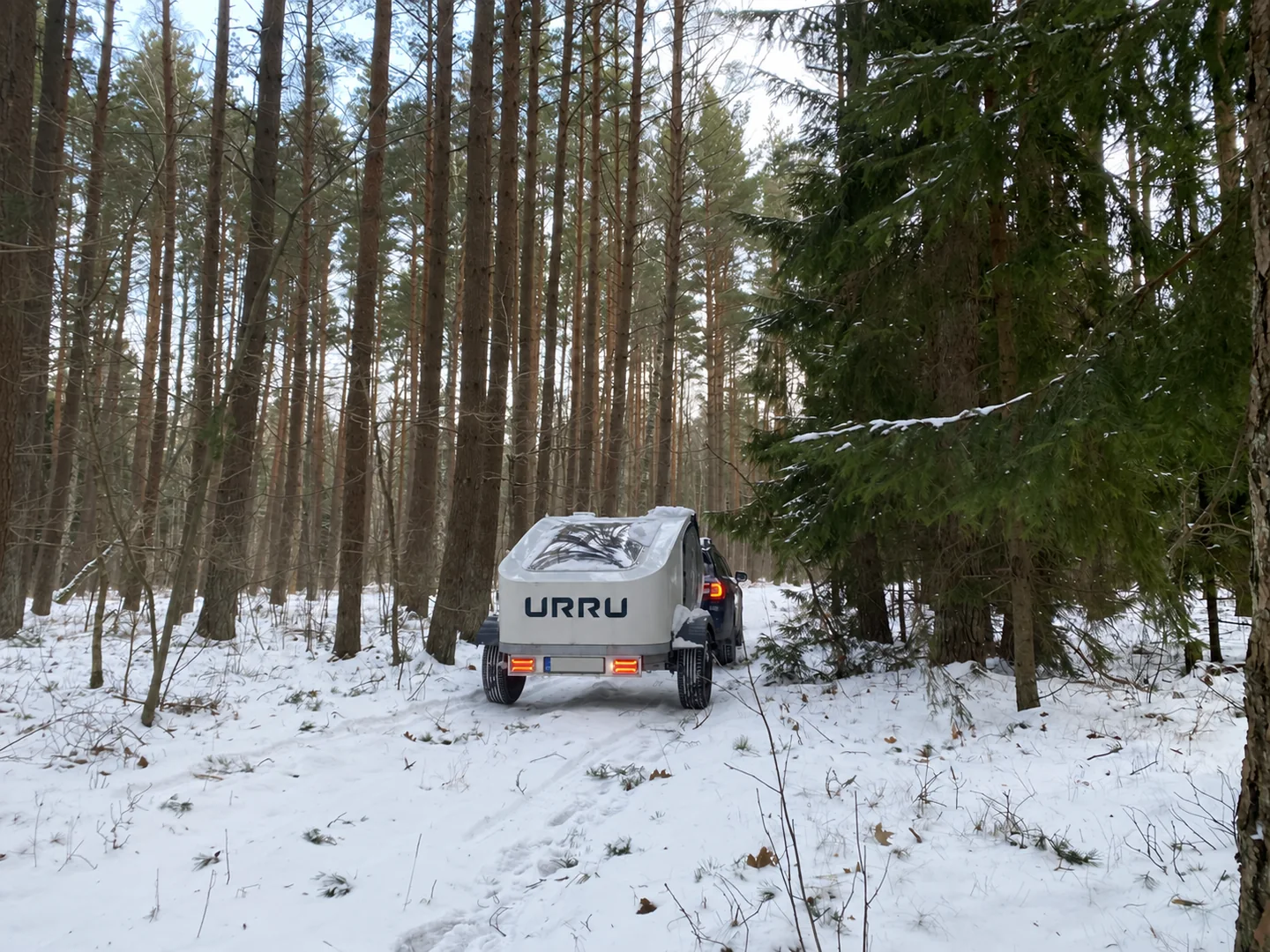URRU travelling in winter conditions